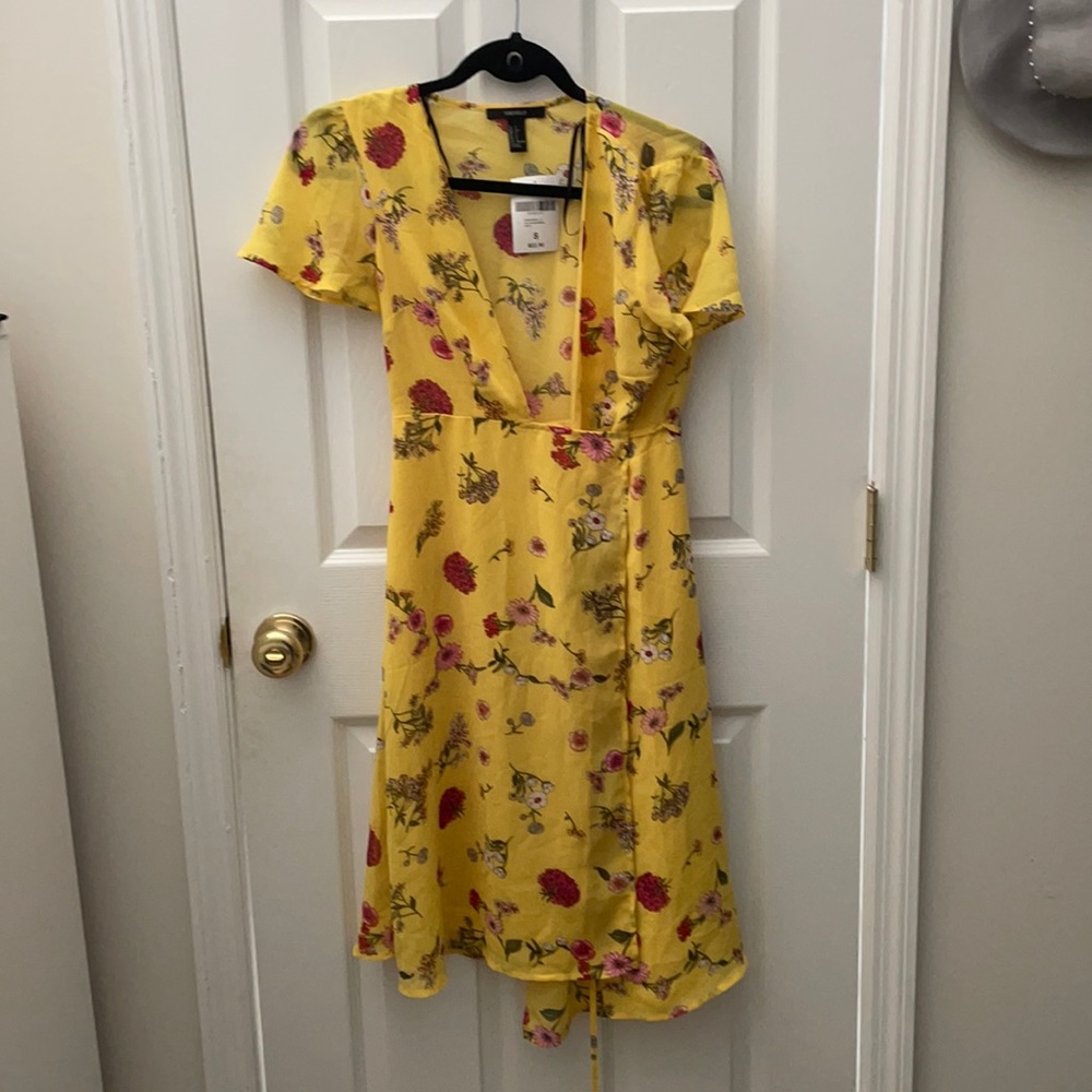 Forever 21 Floral Wrap Dress